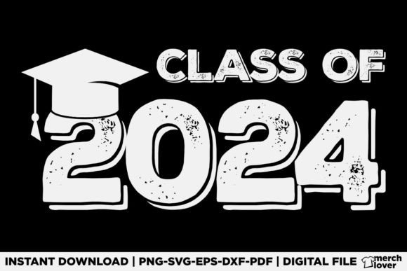 Class of 2024 Senior Graduation T-Shirt: A Versatile Graphic Asset