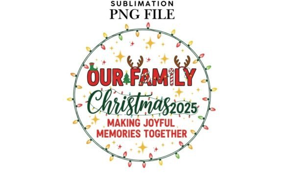 Family Christmas Png Design for T-shirts: A Graphics Must-Have