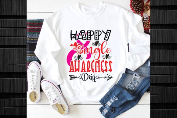 Happy Single Awareness Day SVG: A Versatile Graphic for T-Shirts and More