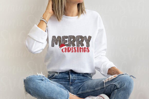 Merry Christmas Sign, Christmas Shirt: A Versatile Graphics and T-Shirt Design Asset