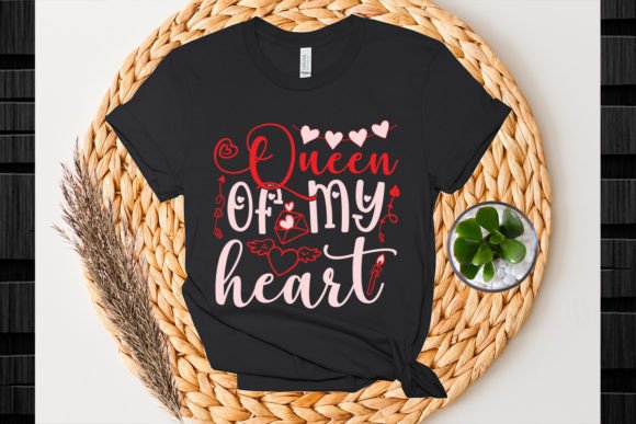 Queen of My Heart SVG: A Versatile T-Shirt Design