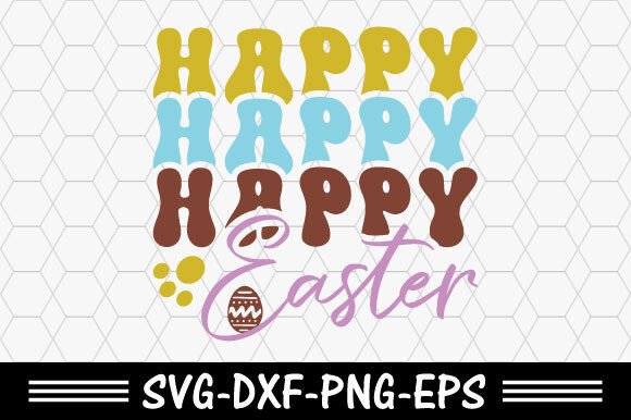 Retro Easter Svg: Perfect for T-Shirt Designs and Graphics