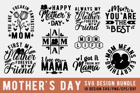 Review: Mother's Day SVG Bundle, Mom T Shirt